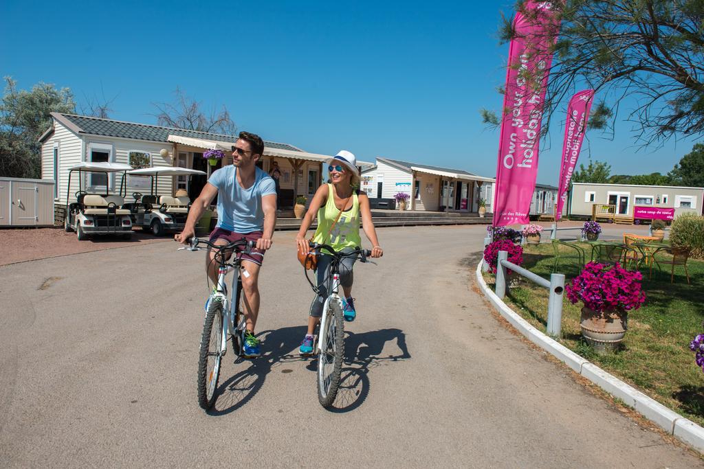 Camping Officiel Siblu Le Lac Des Reves ラット エクステリア 写真